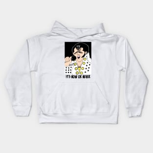 LEGENDARY ROCK AND ROLL SINGER Kids Hoodie